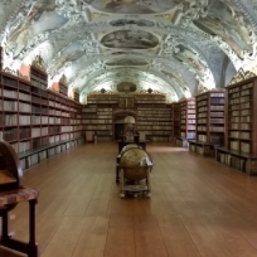 Der Theologische Saal in der Bibliothek des Klosters Strahov
